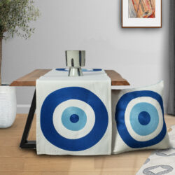 Empty minimal room with gray wall and curtain